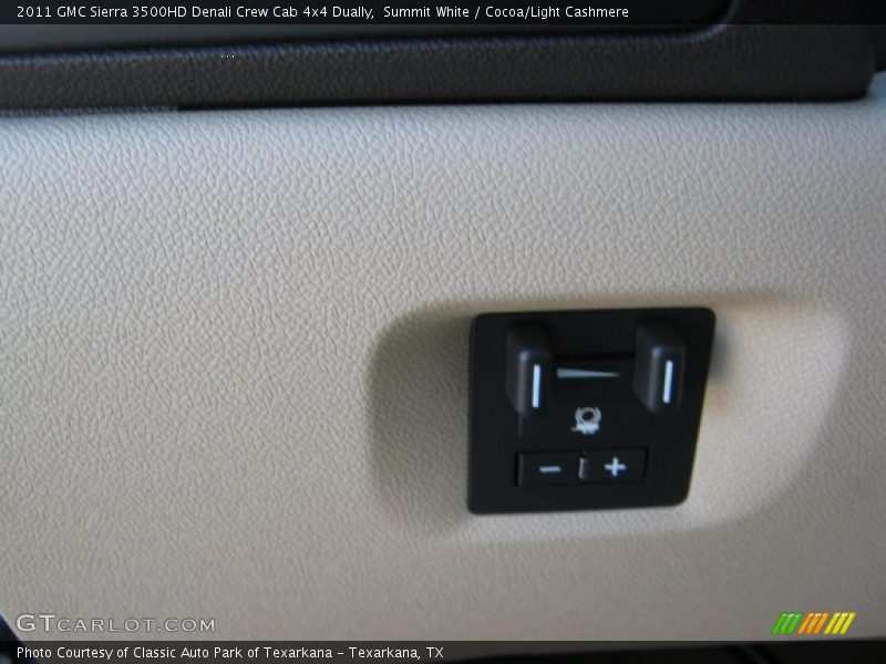 Controls of 2011 Sierra 3500HD Denali Crew Cab 4x4 Dually