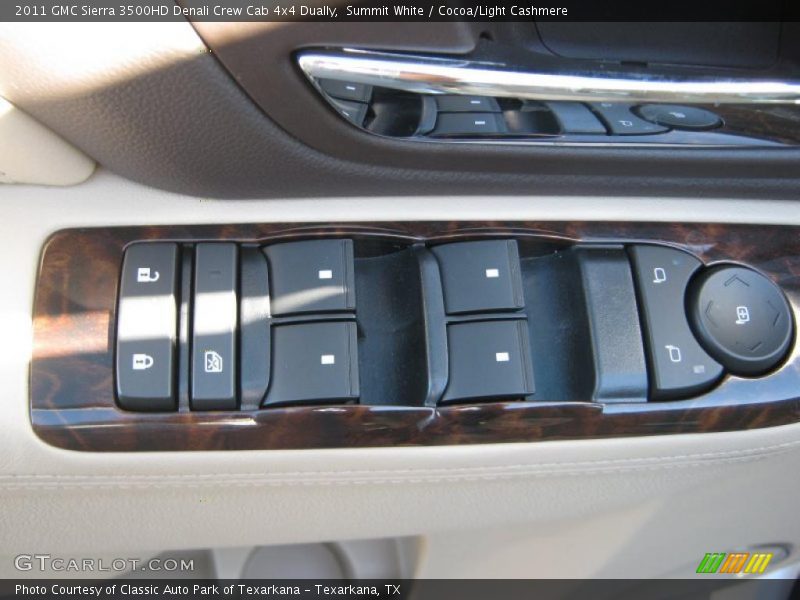 Controls of 2011 Sierra 3500HD Denali Crew Cab 4x4 Dually