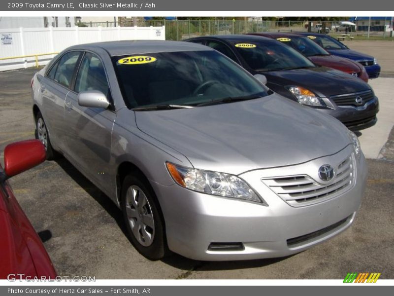 Classic Silver Metallic / Ash 2009 Toyota Camry LE