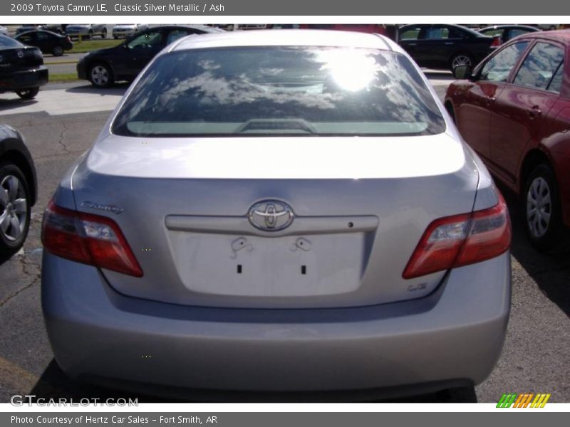 Classic Silver Metallic / Ash 2009 Toyota Camry LE