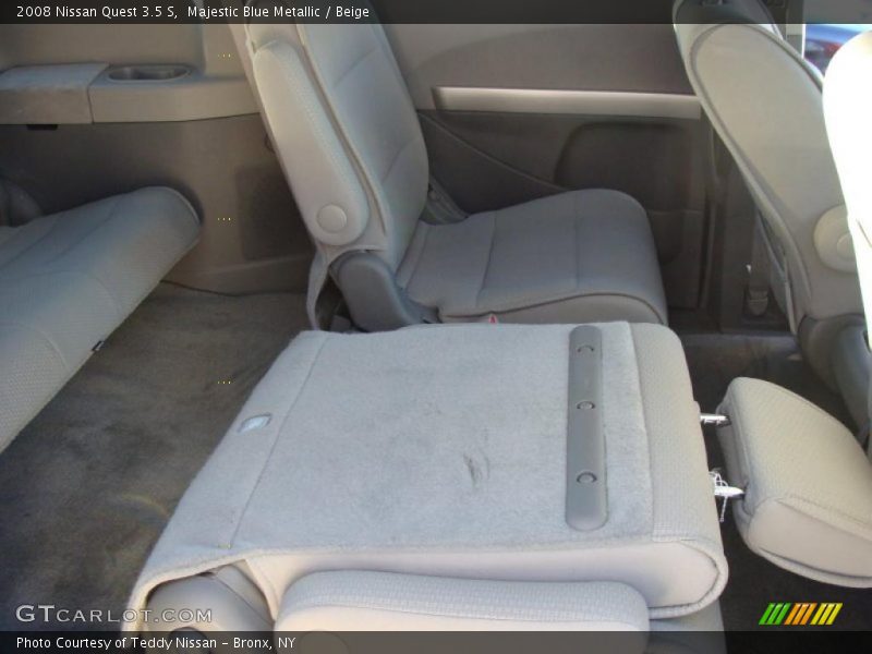 Majestic Blue Metallic / Beige 2008 Nissan Quest 3.5 S