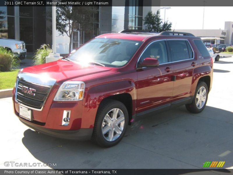 Merlot Jewel Metallic / Light Titanium 2011 GMC Terrain SLT