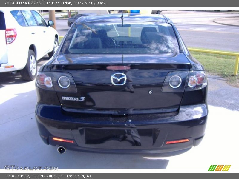 Black Mica / Black 2009 Mazda MAZDA3 i Touring Sedan