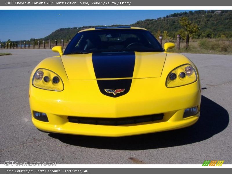  2008 Corvette ZHZ Hertz Edition Coupe Velocity Yellow