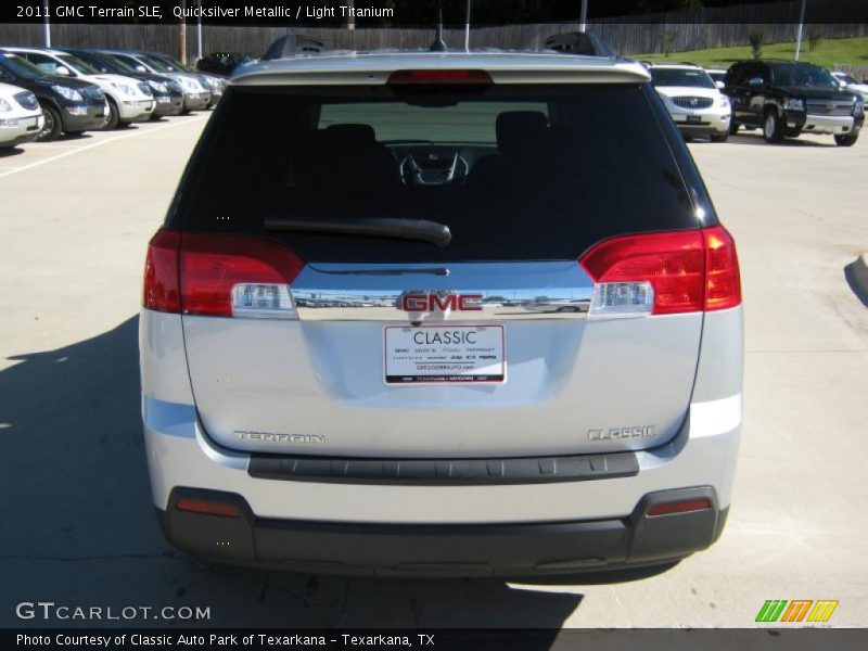 Quicksilver Metallic / Light Titanium 2011 GMC Terrain SLE