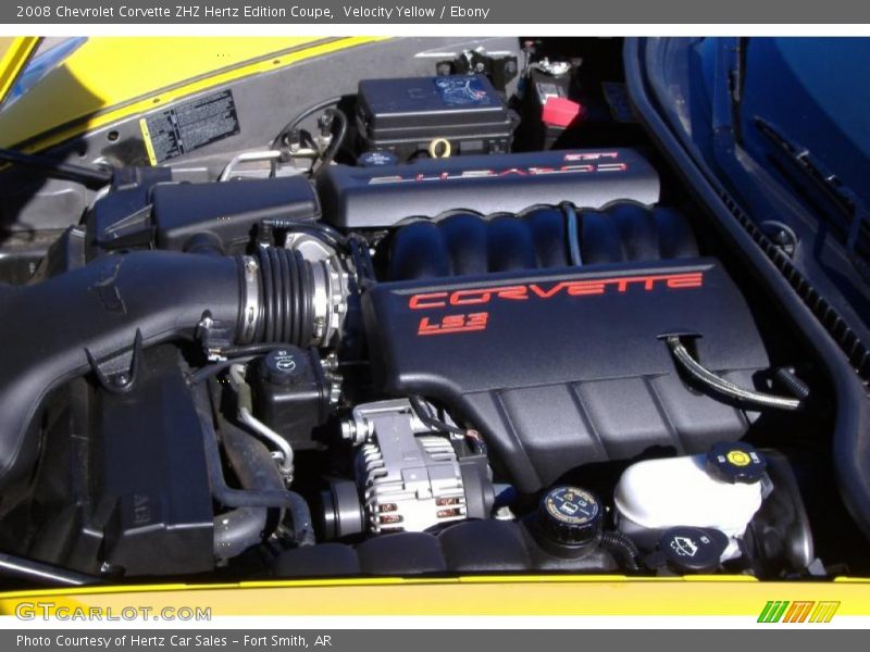  2008 Corvette ZHZ Hertz Edition Coupe Engine - 6.2 Liter OHV 16-Valve LS3 V8