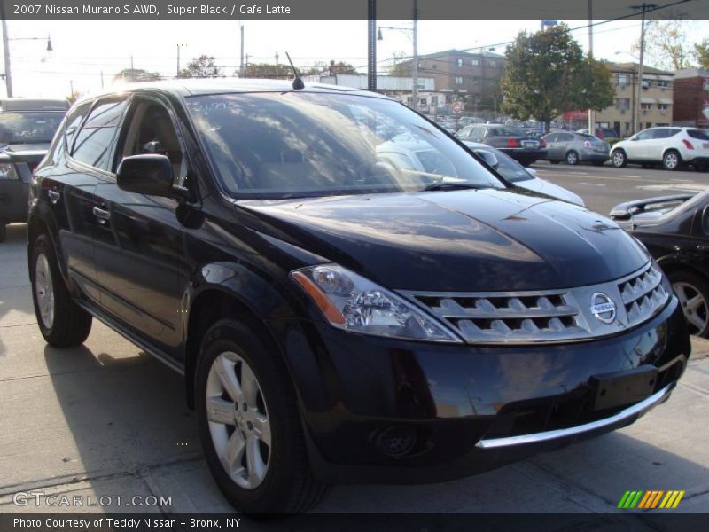 Super Black / Cafe Latte 2007 Nissan Murano S AWD
