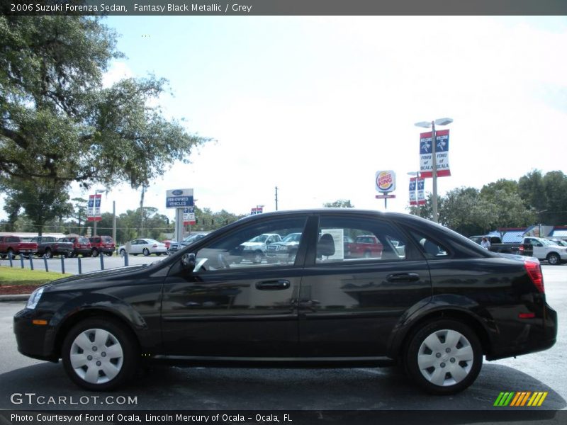 Fantasy Black Metallic / Grey 2006 Suzuki Forenza Sedan