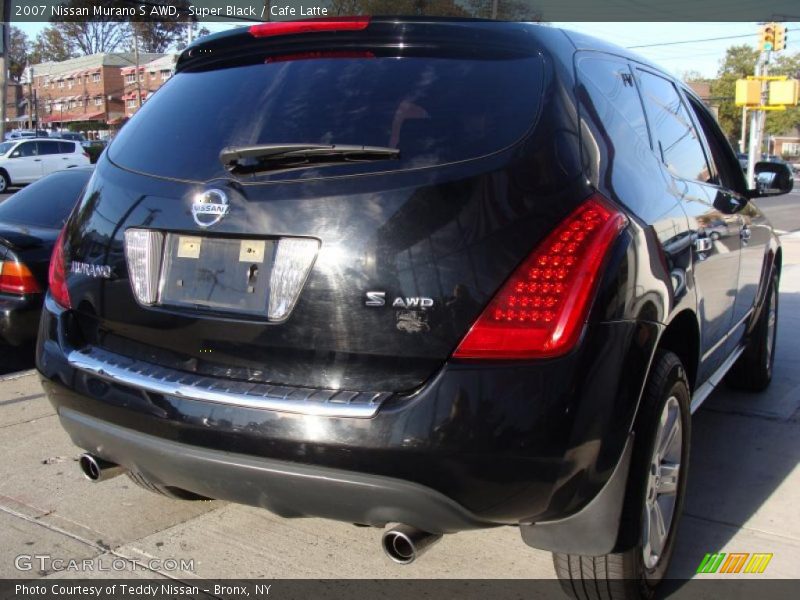 Super Black / Cafe Latte 2007 Nissan Murano S AWD