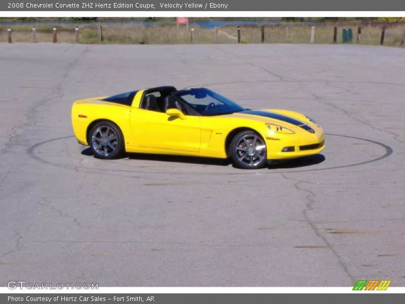  2008 Corvette ZHZ Hertz Edition Coupe Velocity Yellow