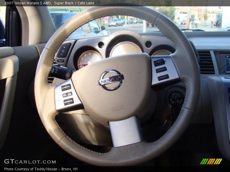 Super Black / Cafe Latte 2007 Nissan Murano S AWD