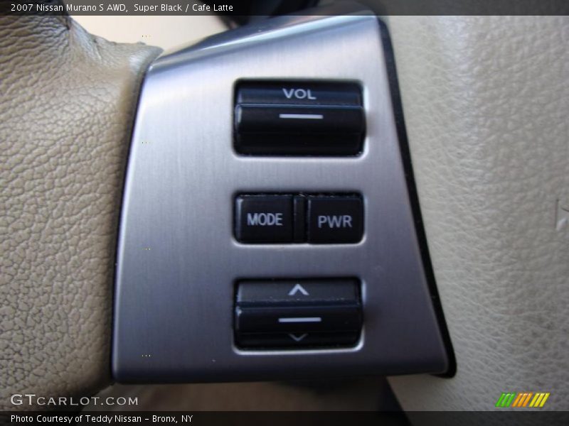 Super Black / Cafe Latte 2007 Nissan Murano S AWD