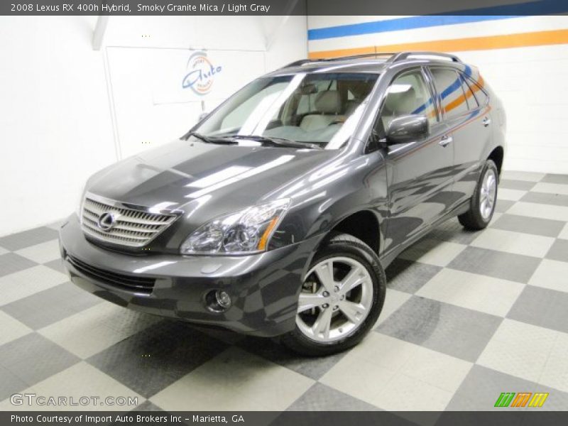 Smoky Granite Mica / Light Gray 2008 Lexus RX 400h Hybrid