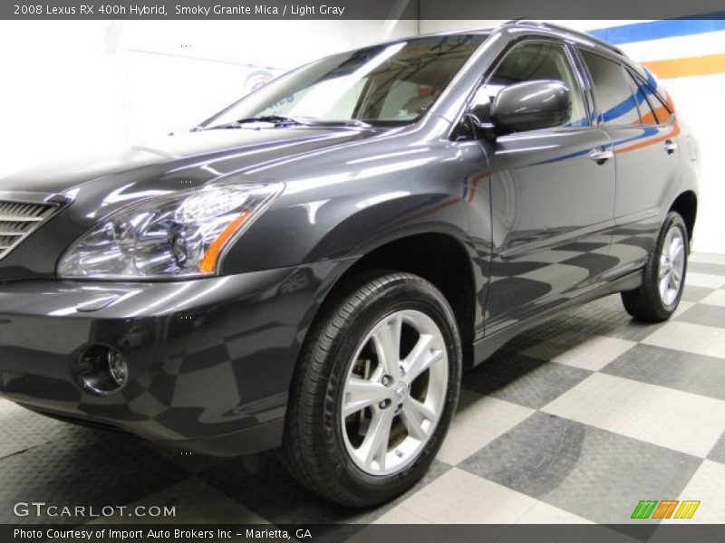 Smoky Granite Mica / Light Gray 2008 Lexus RX 400h Hybrid