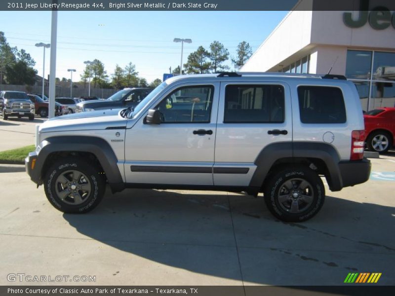 Bright Silver Metallic / Dark Slate Gray 2011 Jeep Liberty Renegade 4x4