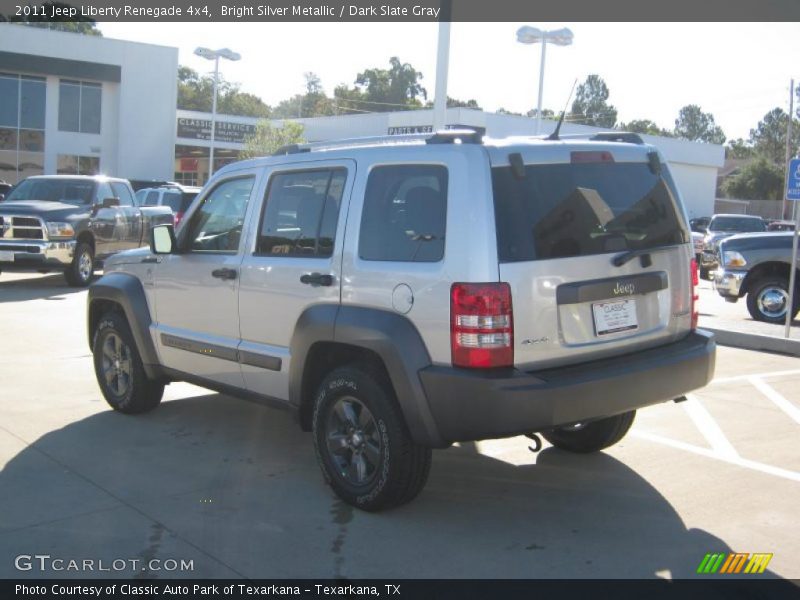 Bright Silver Metallic / Dark Slate Gray 2011 Jeep Liberty Renegade 4x4
