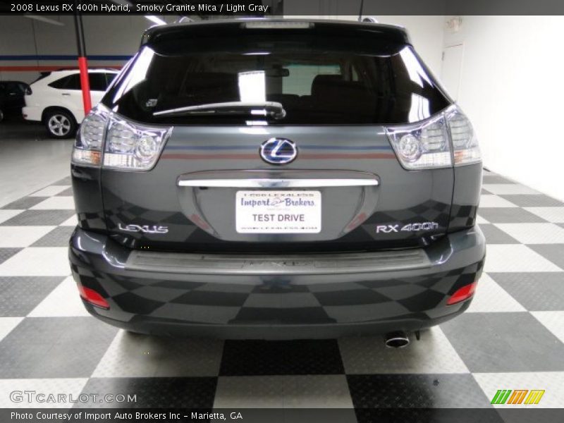 Smoky Granite Mica / Light Gray 2008 Lexus RX 400h Hybrid