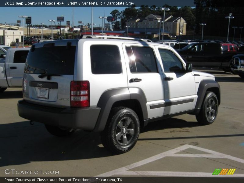 Bright Silver Metallic / Dark Slate Gray 2011 Jeep Liberty Renegade 4x4