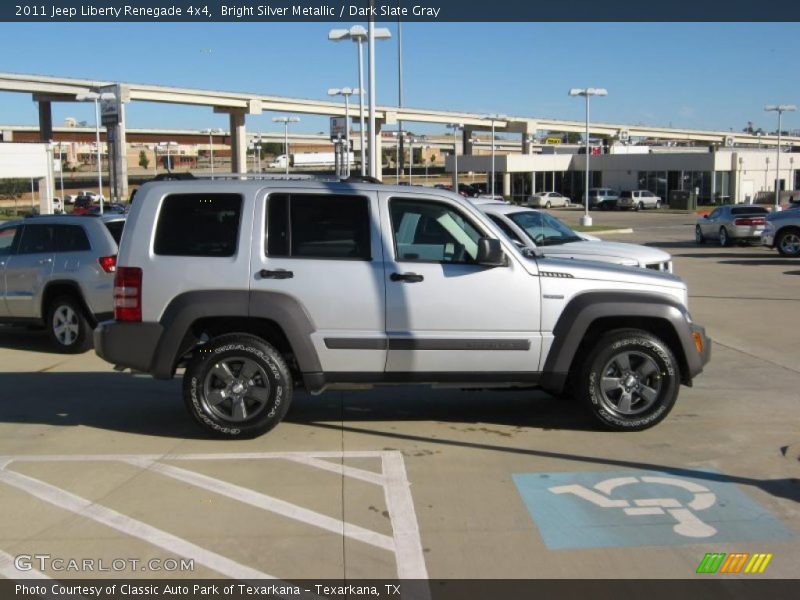 Bright Silver Metallic / Dark Slate Gray 2011 Jeep Liberty Renegade 4x4