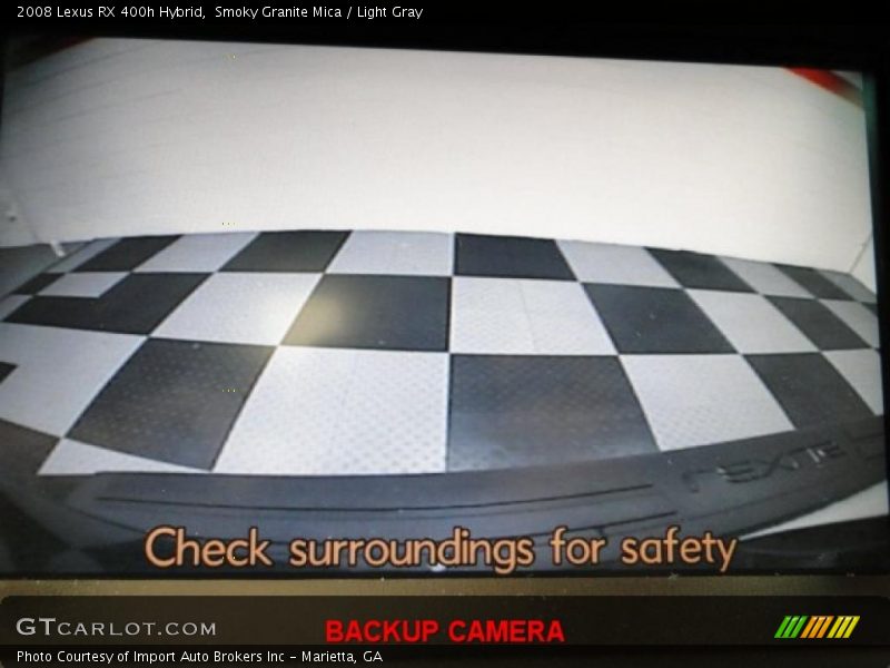 Smoky Granite Mica / Light Gray 2008 Lexus RX 400h Hybrid