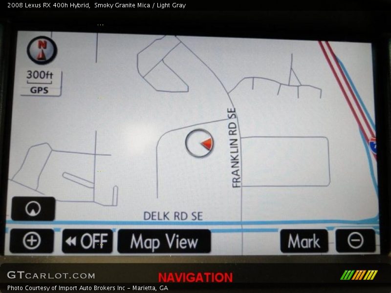 Smoky Granite Mica / Light Gray 2008 Lexus RX 400h Hybrid