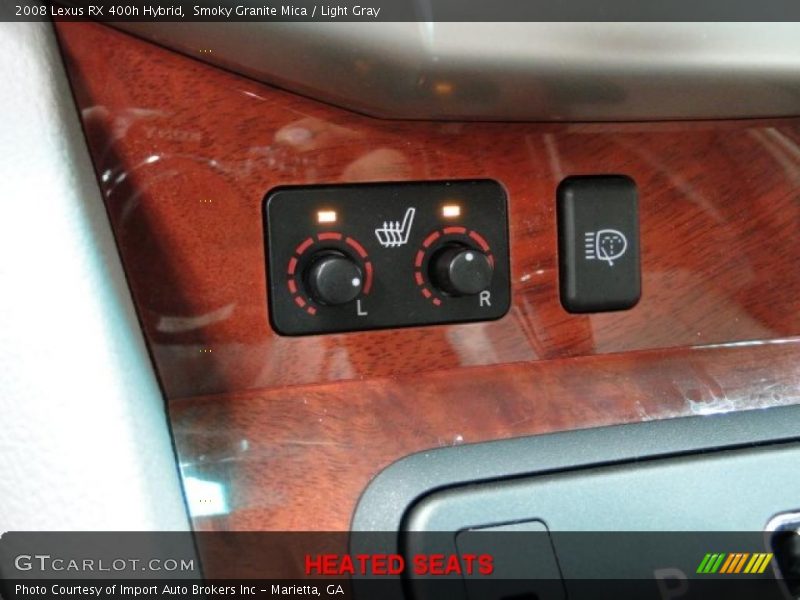 Smoky Granite Mica / Light Gray 2008 Lexus RX 400h Hybrid