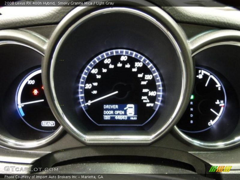  2008 RX 400h Hybrid 400h Hybrid Gauges