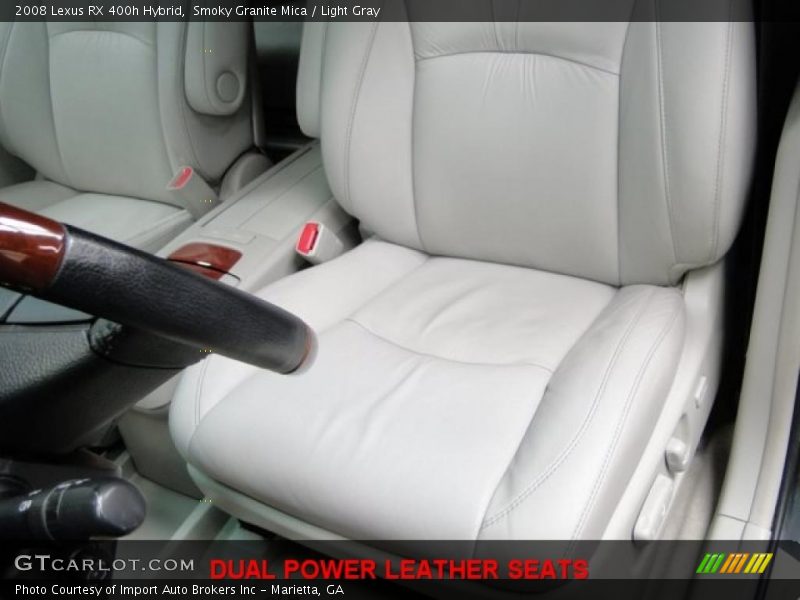 Smoky Granite Mica / Light Gray 2008 Lexus RX 400h Hybrid