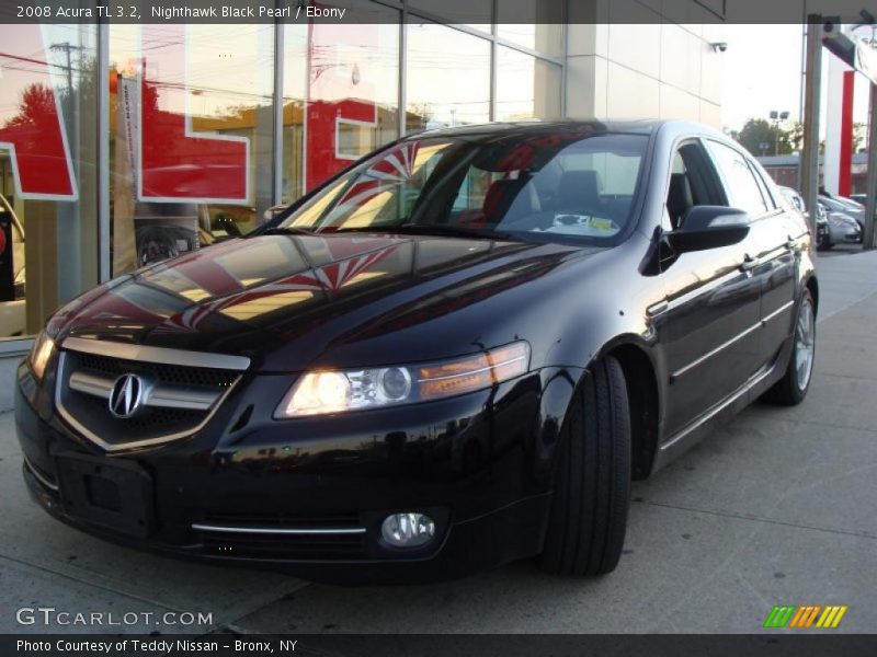 Nighthawk Black Pearl / Ebony 2008 Acura TL 3.2