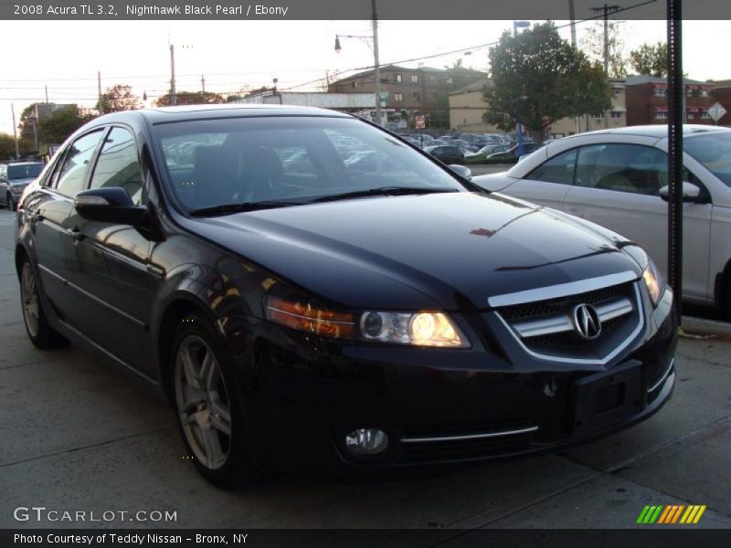 Nighthawk Black Pearl / Ebony 2008 Acura TL 3.2