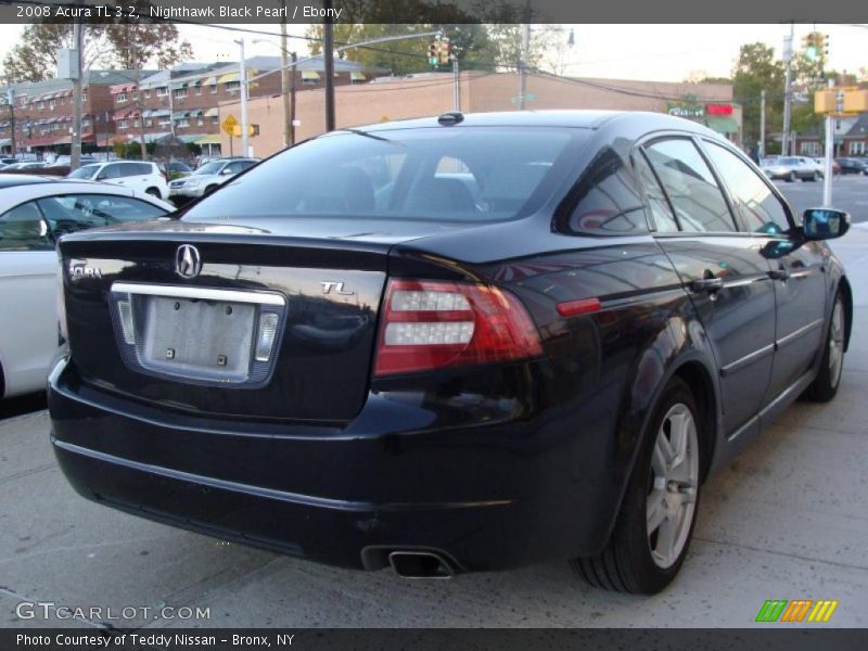 Nighthawk Black Pearl / Ebony 2008 Acura TL 3.2