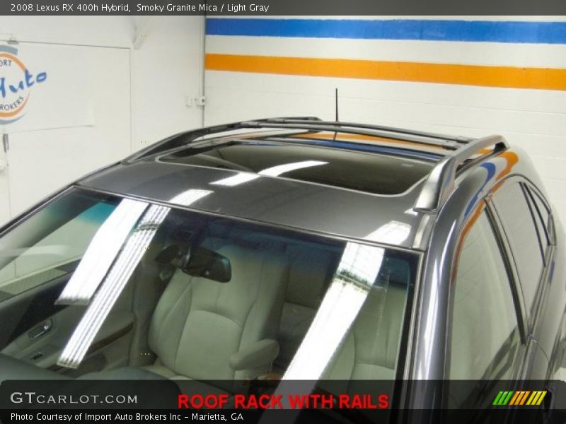 Smoky Granite Mica / Light Gray 2008 Lexus RX 400h Hybrid