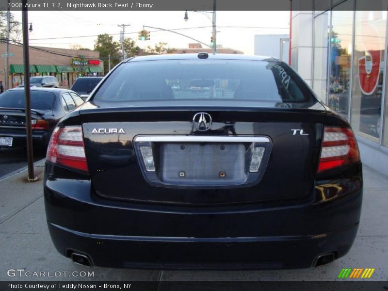 Nighthawk Black Pearl / Ebony 2008 Acura TL 3.2
