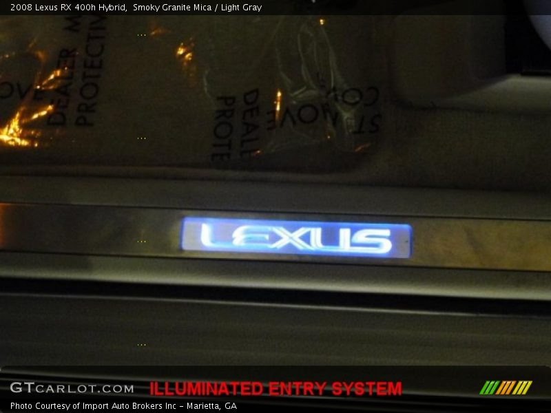 Smoky Granite Mica / Light Gray 2008 Lexus RX 400h Hybrid