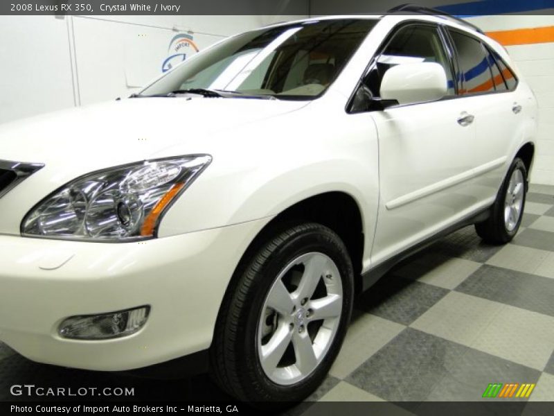 Crystal White / Ivory 2008 Lexus RX 350