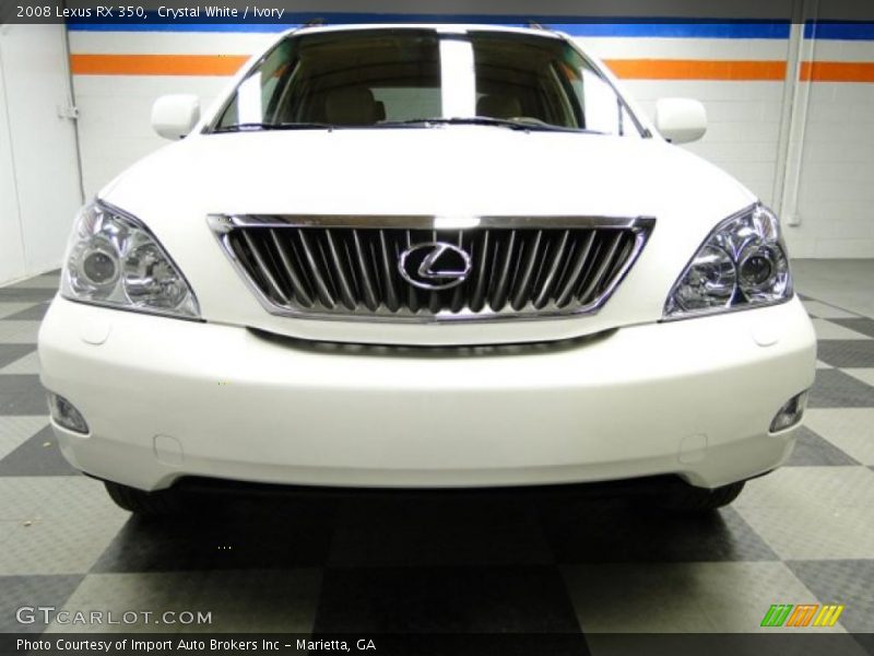 Crystal White / Ivory 2008 Lexus RX 350