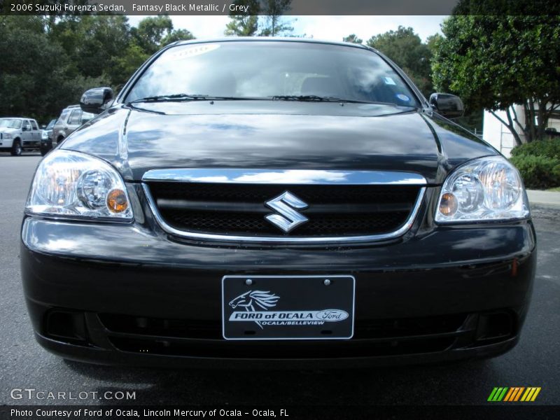 Fantasy Black Metallic / Grey 2006 Suzuki Forenza Sedan