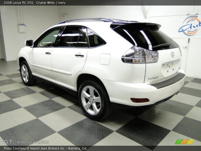 Crystal White / Ivory 2008 Lexus RX 350