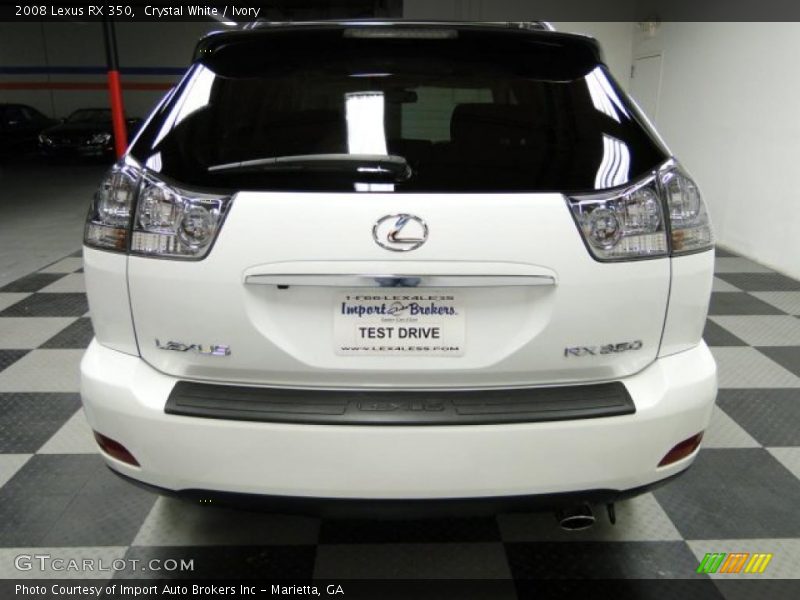 Crystal White / Ivory 2008 Lexus RX 350