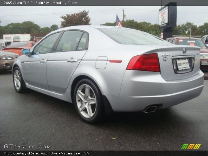 Satin Silver Metallic / Ebony 2005 Acura TL 3.2