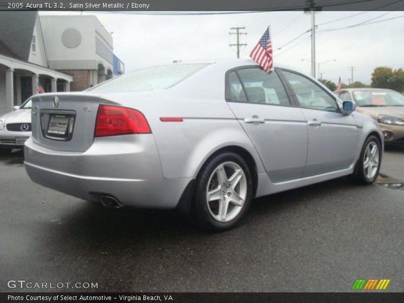 Satin Silver Metallic / Ebony 2005 Acura TL 3.2