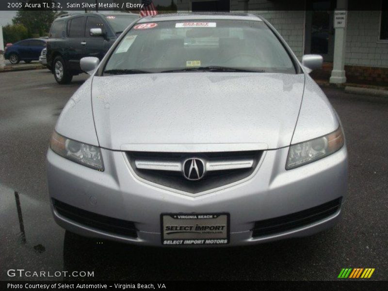 Satin Silver Metallic / Ebony 2005 Acura TL 3.2