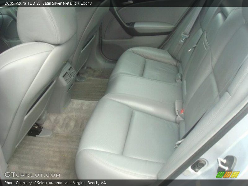Satin Silver Metallic / Ebony 2005 Acura TL 3.2