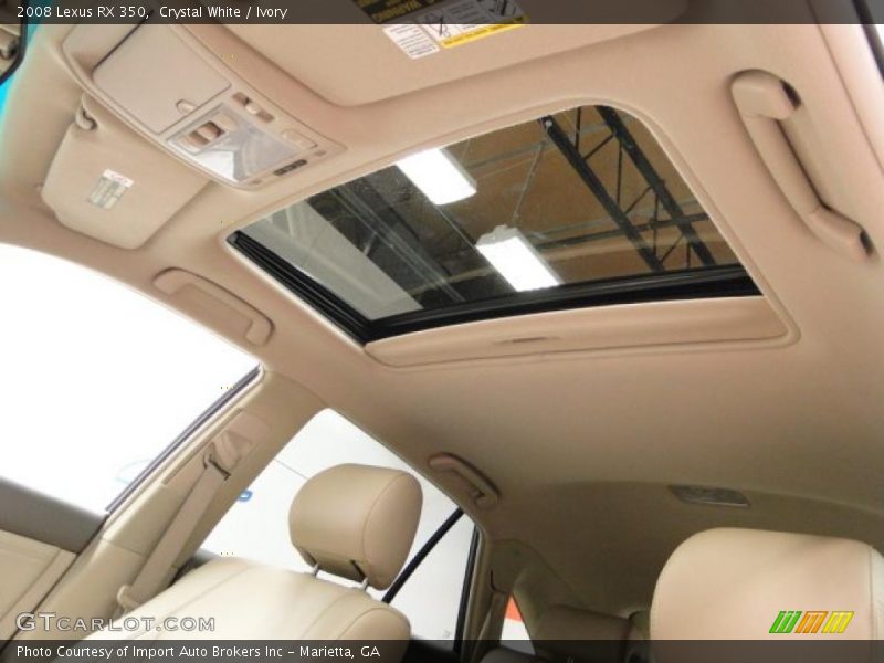 Crystal White / Ivory 2008 Lexus RX 350