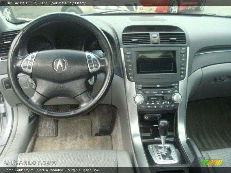 Satin Silver Metallic / Ebony 2005 Acura TL 3.2