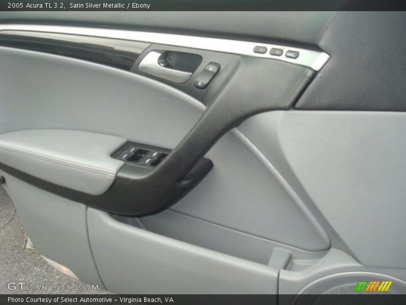 Satin Silver Metallic / Ebony 2005 Acura TL 3.2