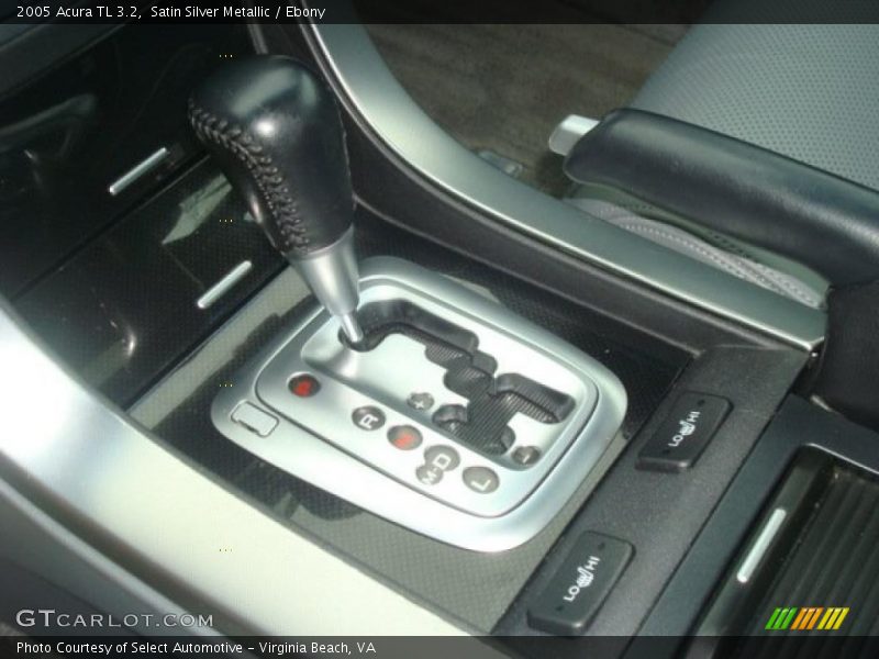 Satin Silver Metallic / Ebony 2005 Acura TL 3.2