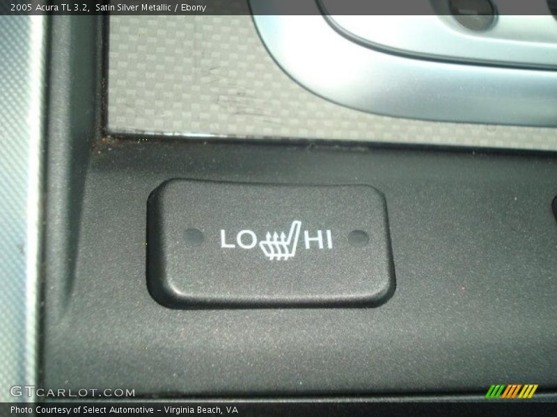 Satin Silver Metallic / Ebony 2005 Acura TL 3.2