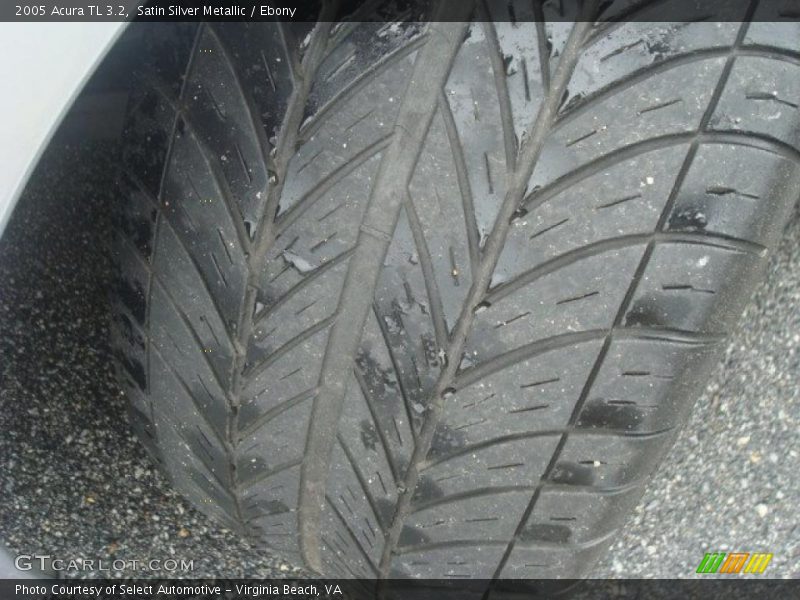 Satin Silver Metallic / Ebony 2005 Acura TL 3.2