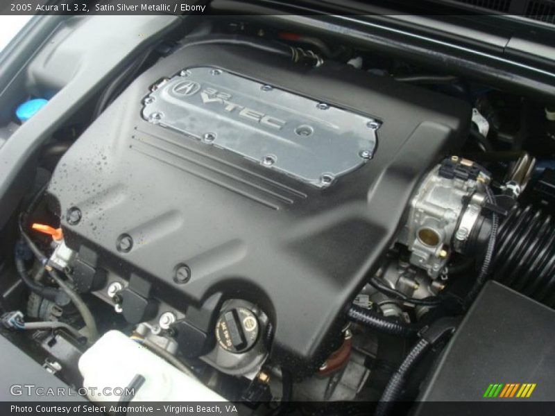 Satin Silver Metallic / Ebony 2005 Acura TL 3.2